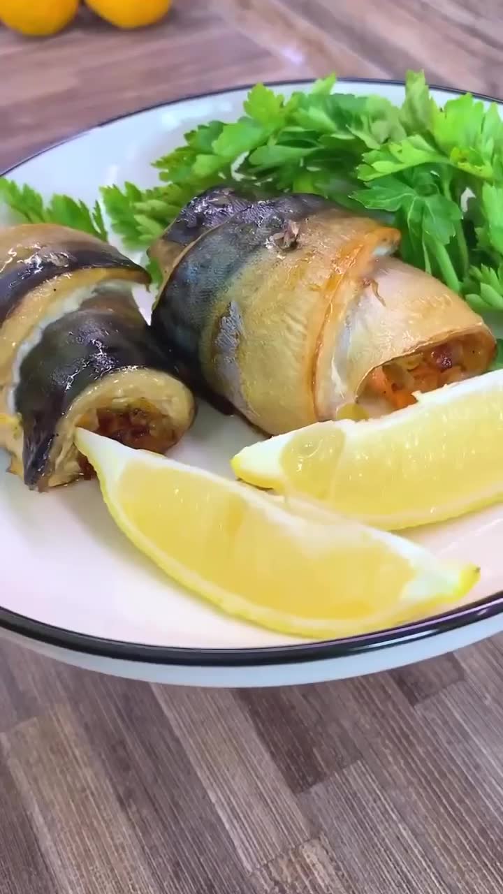 Скумбрия в духовке