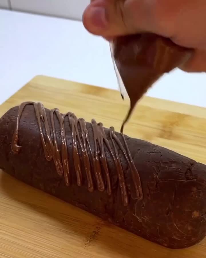 Безумно вкусная шоколадная колбаса из детства