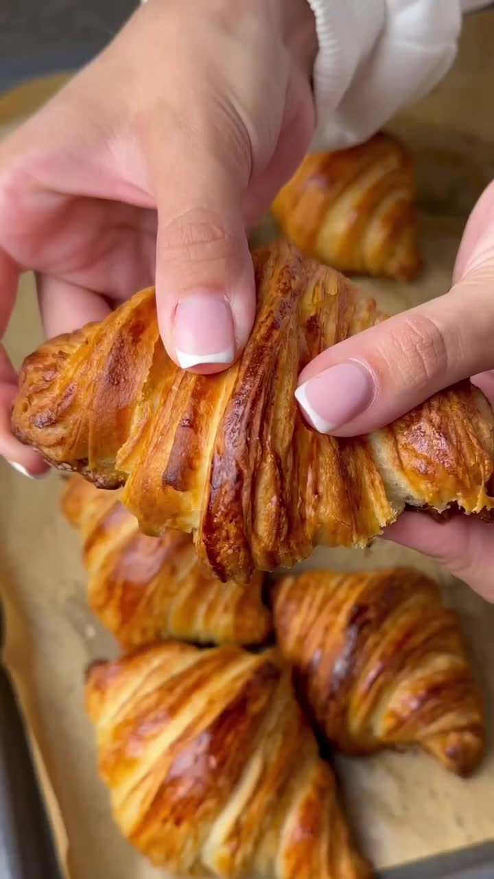 Домашние круассаны 🥐