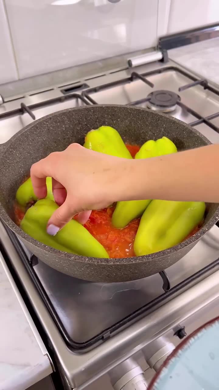 Очень вкусные фаршированные перчики