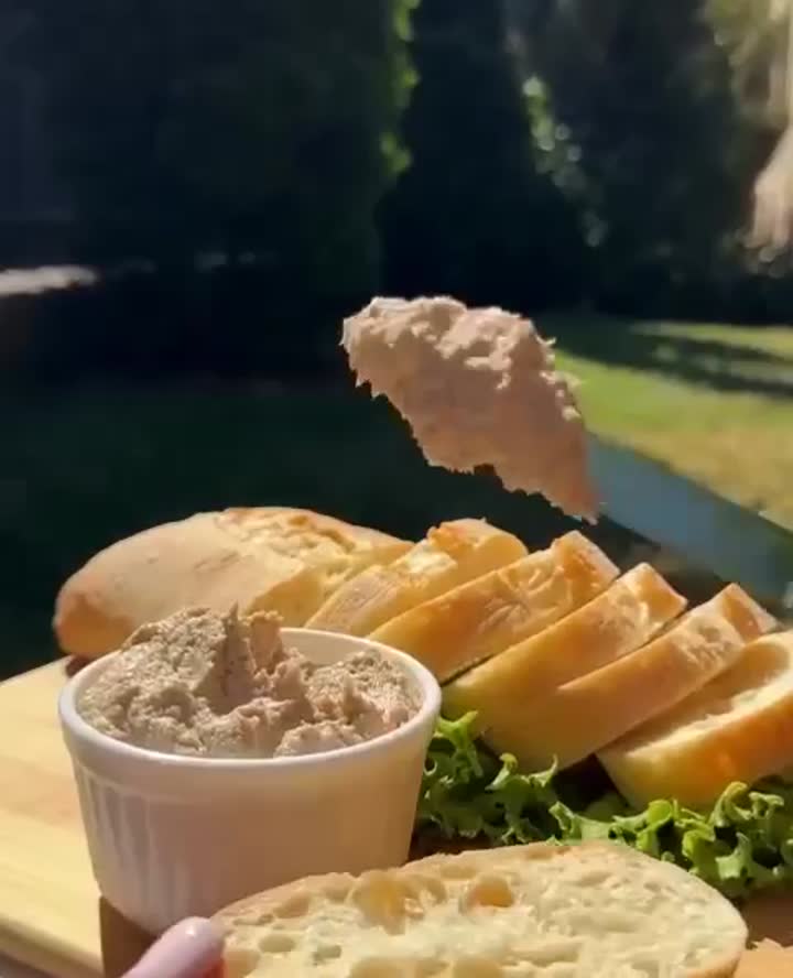 Куриный паштет с грибами