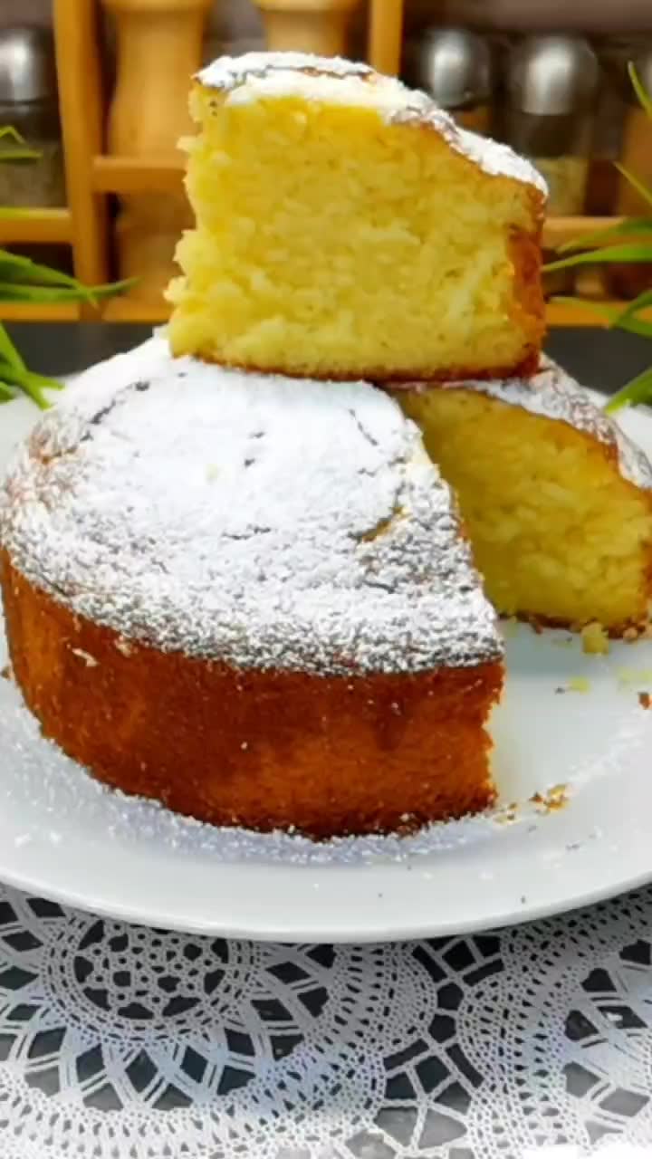 Невероятно Нежный ЛИМОННЫЙ ПИРОГ 12 ложек 🤤🥧🍋