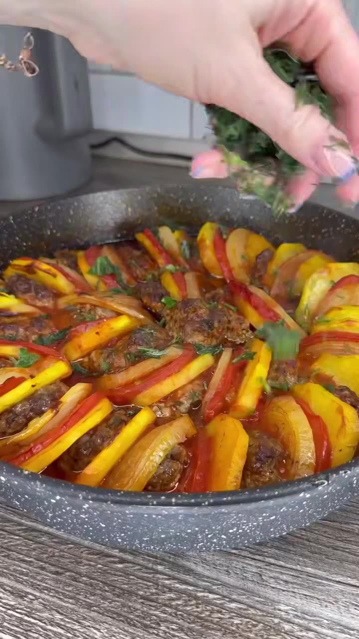 Мясной рататуй 🥘